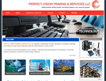 Tablet Screenshot of perfectvisionllc.com
